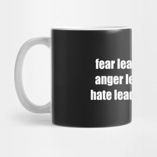 Hate Leads To Covfefe Mug